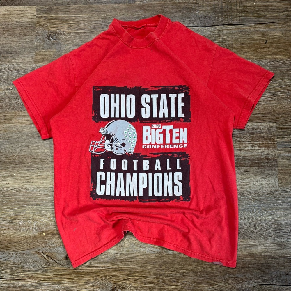 Vintage 2006 Big Ten Champions Ohio State Ncaa T‎ Shirt